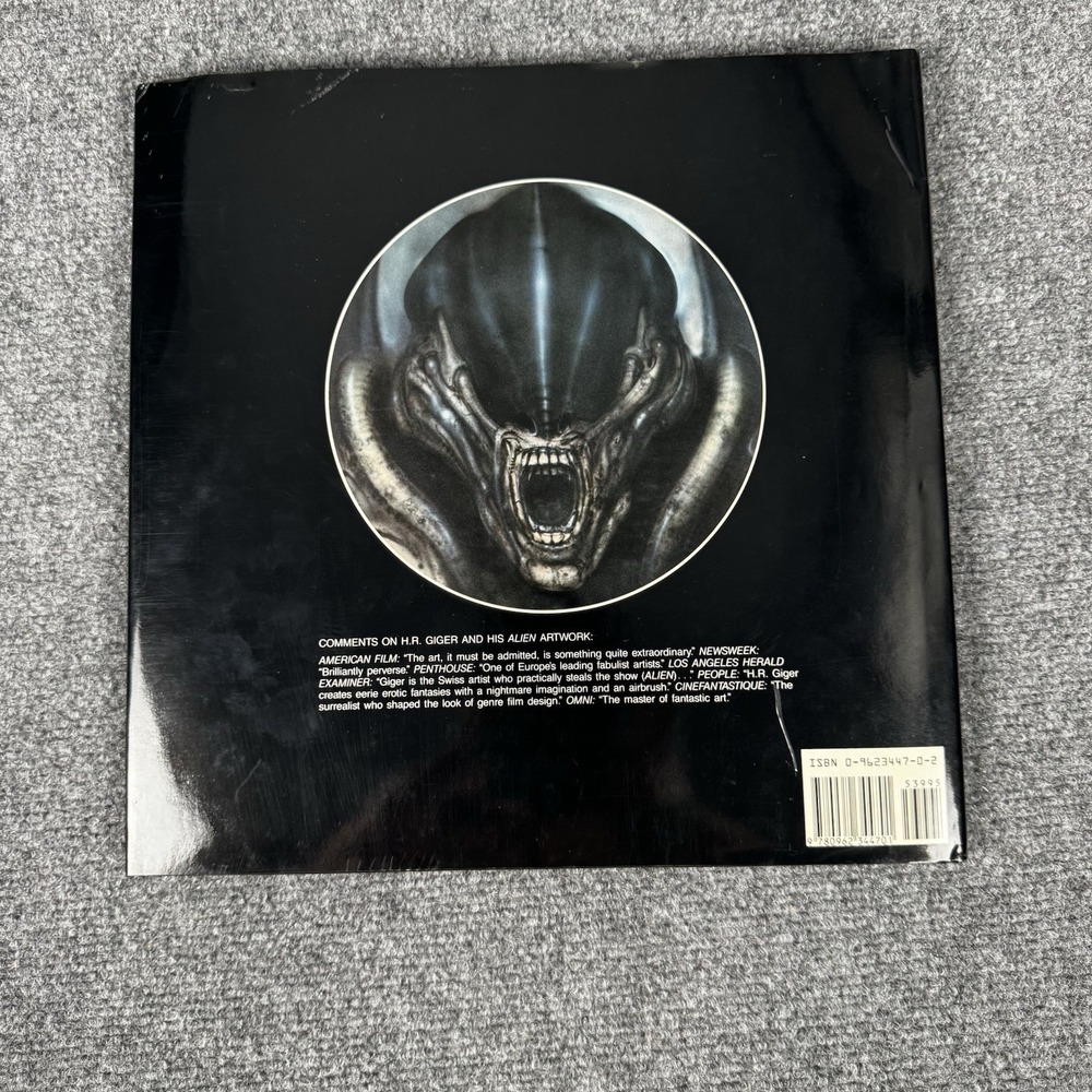 Gigers Alien Film Design Art Book HR Giger 20th Century Fox Hardcover Sci-Fi HC - Picture 2 of 4